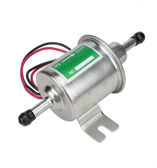 aladdien - Universele Elektrische Brandstofpomp - 24V - Hoogwaardige Aluminium - Benzinepomp - Betrouwbaar en Duurzaam - Geschikt voor Auto's en Botens van Merkloos