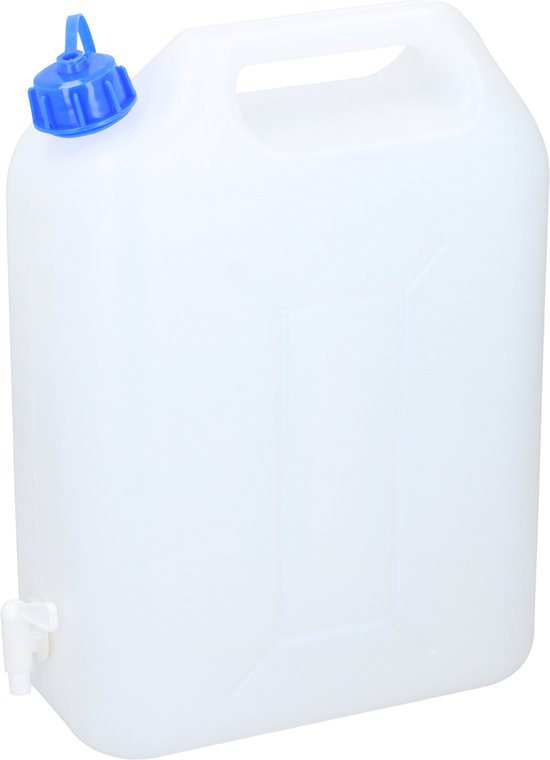 All Ride Water Tank 10L - Met Kraantje - Water of Limonade - Wit van All Ride