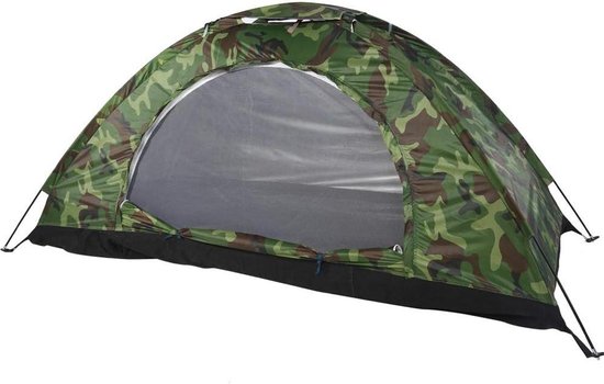 Allecta - Lichtgewicht en winddichte tent voor kamperen en wandelen buiten met waterdichte strandtent. van Merkloos