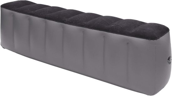 Allecta - Lucht Inflatie Matras Achterbank Auto - Reisbed voor opblaasbaar zwart grijs - reizen - comfort - slaapoplossing van Merkloos