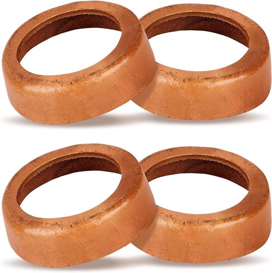 Allecta - Zwengelpomp Handpomp Reserveonderdelen - 4 stuks Lederen Zuigermanchetten Type 75 van Merkloos