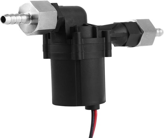 Allecto - 12V Circulatiepomp - Homebrew Bierpomp - Betrouwbaar en Efficiënt - Kunststof - Stille Werking - Borstelloos - Inclusief DC Plug - Geschi... van Merkloos