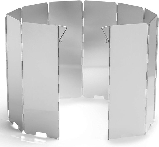 Allecto - Campingfornuis - Draagbaar en inklapbaar - Aluminium - Voor buiten koken - Perfect voor camping en picknick