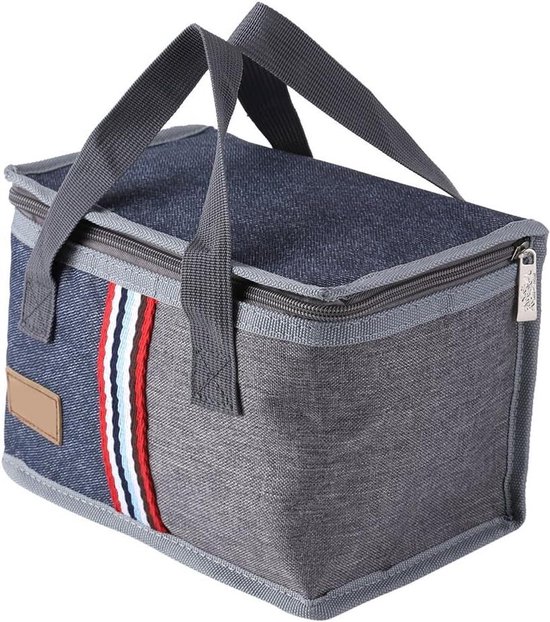 Allecto - Draagbare Geïsoleerde Thermische Koeler Lunch Opslag Voedsel Doos Tas Case Picknick - Duurzaam - Rood - Extra groot - BPA-vrij - Geschikt voor Outdoor Activiteiten - Blauw Model van Merkloos