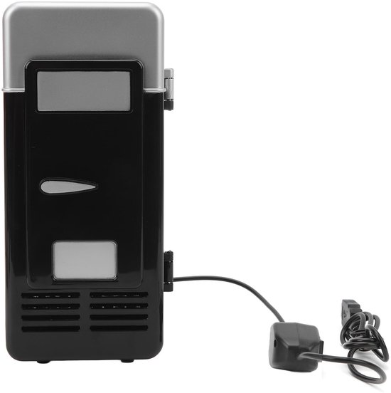 Allecto - Draagbare Mini Koelkast - USB Oplaadbare Koeler - Ideaal voor Slaapkamers - Compact en Handzaam - Voor Studenten - Mini Koelkast - Ener