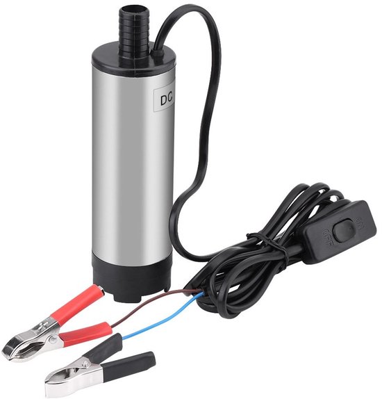 Allecto - Electric Fuel Transport Pump - Diesel Water Oil Pomp - 51 mm - Classic - 12 Volt - 30 Liter Per Minuut - Voor Professioneel Gebruik van Merkloos