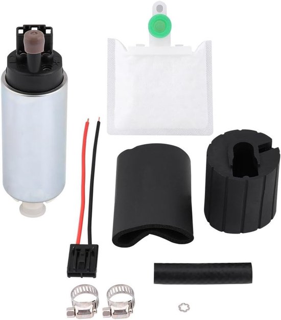 Allecto - Elektrische brandstofpomp - Universeel 12V - Hoogwaardige prestaties - Hoge druk - In-tank filter - 15-90 PSI - Geschikt voor auto's van Merkloos