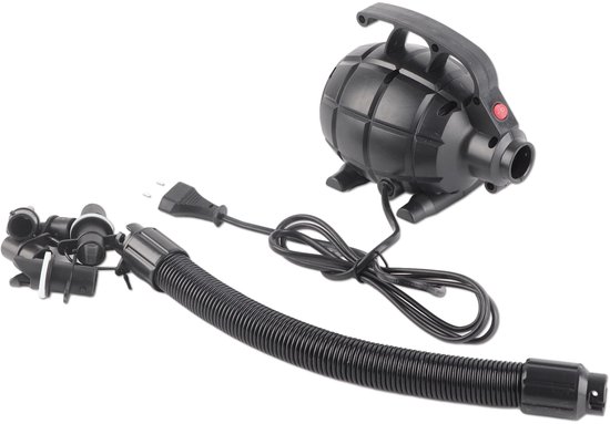 Allecto - Elektrische Pomp voor Opblaasbare Boten - Draagbare Luchtpomp met 3 Nozzles van Merkloos