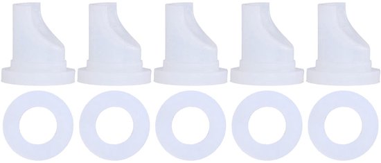 Allecto - Gas Check Valve Set - 10 stuks voor Bierbrouwerij - Hoogwaardige kwaliteit - Voorzien van gaskets - Voor bierbrouwen - Essentieel voor