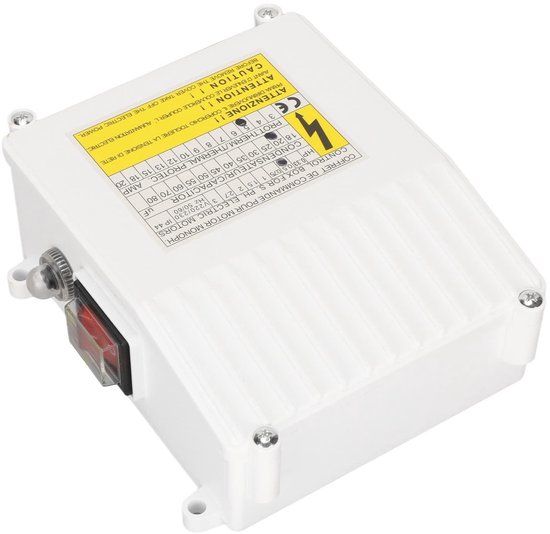Allecto - Goede pomp besturingsbox - Duurzaam en betrouwbaar - 1100 W - Heldere pomp besturing - Geschikt voor industrie - 220 V van Merkloos