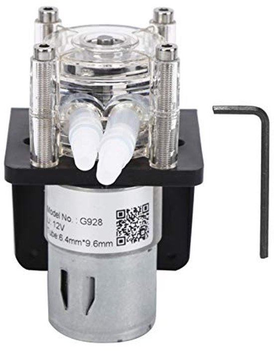 Allecto - Peristaltische Pomp - Doseringspomp 500ml/min - Corrosiebestendig - 12V - Voor vloeistoffen - Geschikt voor industriële toepassingen - Co... van Merkloos