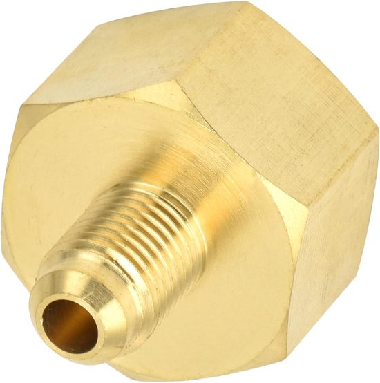Allecto Plus - Airconditioning vuladapter met 1/4 SAE schroefdraad voor efficiënte vulling van R32 en R134A - W21 naar 1/4SAE omzetter connector met #911 - Incl. vacuum pomp adapter van Allecto Plus