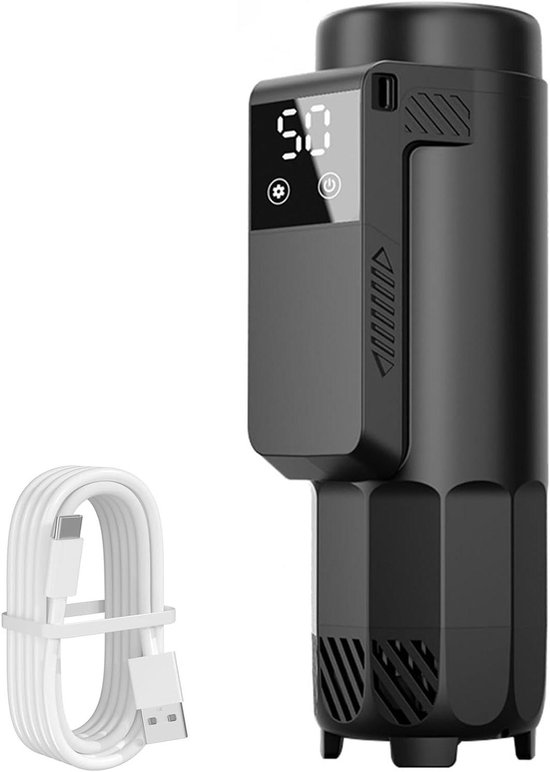 Allecto plus - Elektrische medicijn-koelbox voor op reis - houdt medicijnen tussen 0-18 °C - insuline-koeltas met USB - ruimte voor 7 pennen van Merkloos