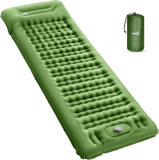 Allecto Plus - Extra Dikke Zelfopblazende Camping Slaapmat met Kussens - Ultralicht - Voor Wandelen en Picknick van Allecto Plus