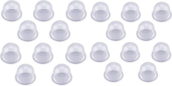 Allecto Plus - Primer Pomp Lamp voor Benzinepomp Carburateur Bosmaaier Snoeischaar (19mm) met 20 Stuks Pomp Bollen