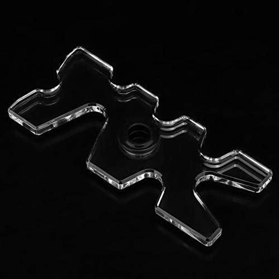 Allecto plus - Transparant Acryl Pool Keu Rek Accessoire voor Biljarttafel in Negenball Club van Allecto