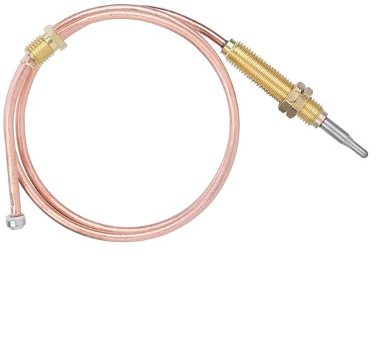 Allecto Plus - Universeel thermo-element voor gasoven en kookplaat 60 cm M8-schroefdraad, reserveonderdelen gasbrander, geschikt voor boiler en open haard van Merkloos