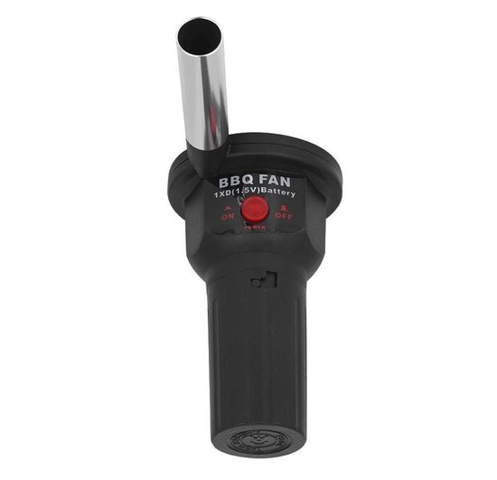 Allecto - Portable Fan - USB Blower - Lichtgewicht en draagbaar - Zwart - Grill Accessoire voor buiten - Tool voor kamperen