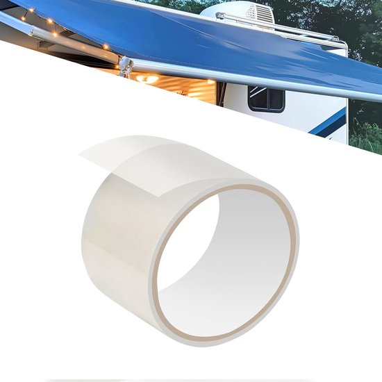 Allecto Premium - Markiezen reparatieband 5m * 6cm - Tent reparatie tape voor luifels van Merkloos