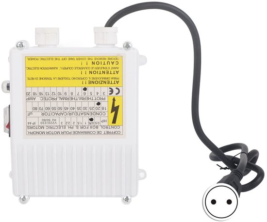 Allecto - Pump Control Box - RVS Diepe Wellpomp - 550W Externe Besturingskast van Merkloos