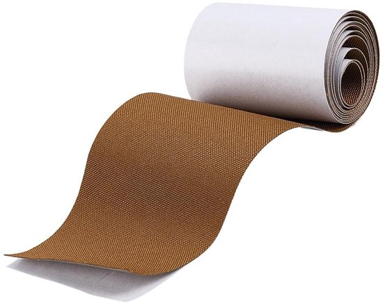 Allecto- Reparatierol - Zeildoek tent - Waterdicht - Bruin - Outdoor uitrusting - Boot- tent- bank- hoes - stoel - 60 x 3 inch - Geschikt voor bruine tenten van Merkloos