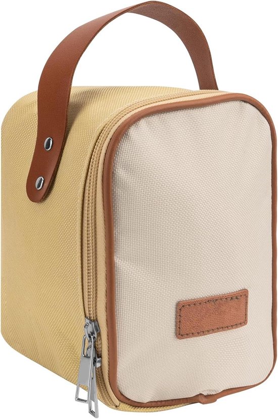 Allecto- Voedselpot Tas - Thermische Snack - Isolerend - Khaki - Lunch Koeler - Buiten Picknicks - Compatibel met [Merk] - 16 oz Isolatievoedselpot Tas. van Merkloos