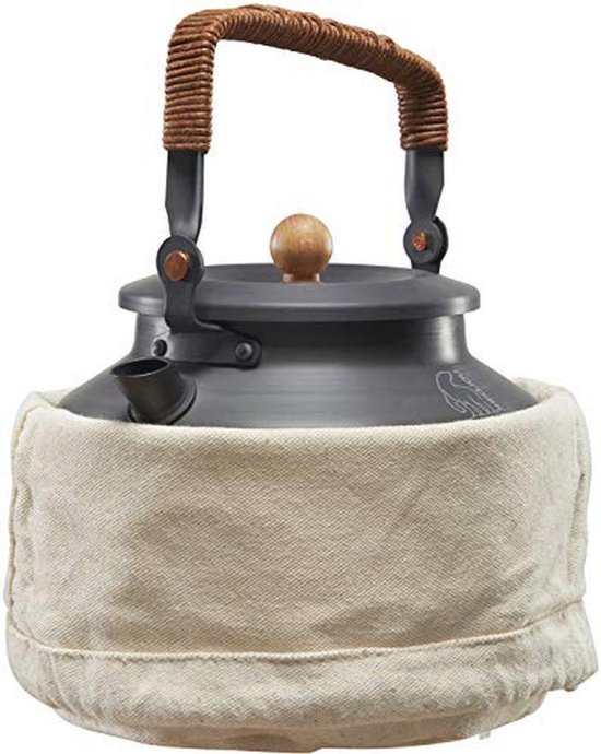 Aluminium camping waterkoker 1,3 l - Kookketel voor glamping en buitenkoken