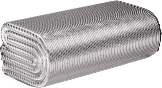Aluminium Isolatiemat - Schuimmat Outdoor - Kamperen en Picknicken - Vochtbestendig Ontwerp - 150x200 cm - Aluminium