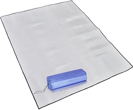 Aluminium isolatiemat, schuimmat, slaapmat voor camping, isolatiemat, isolatiedeken, opvouwbare tentmat, vloermat, thermomat, mat van aluminiumfolie van Merkloos