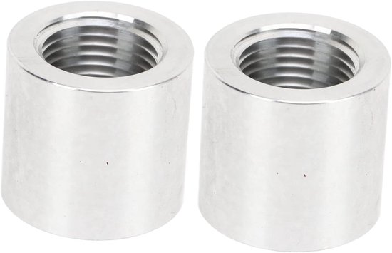 Aluminium Lasfitting, 1/2 Inch BSP Draad Binnendraad Aluminium las op Pijp Montage Bung Fit voor Dry Sump Tank