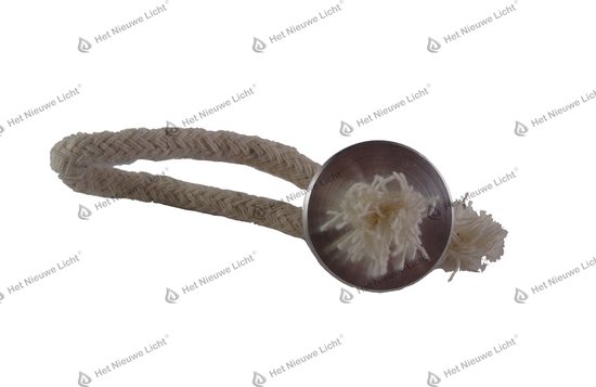 Aluminium Lont houder Ø 27mm + 18cm lont per 5 st. van Kobo Evolution