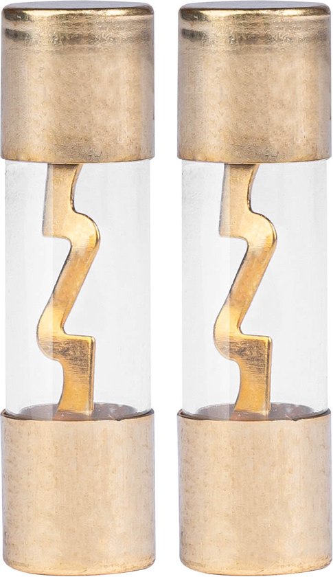 AMiO AGU Auto Glaszekering 60A Glass Fuse Zekering (set 2 stuks) van AMiO