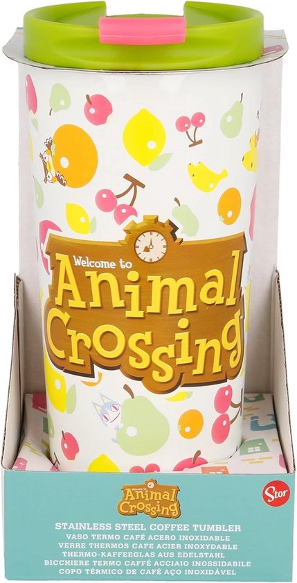 Animal Crossing Thermosbeker van roestvrij staal, 425 ml