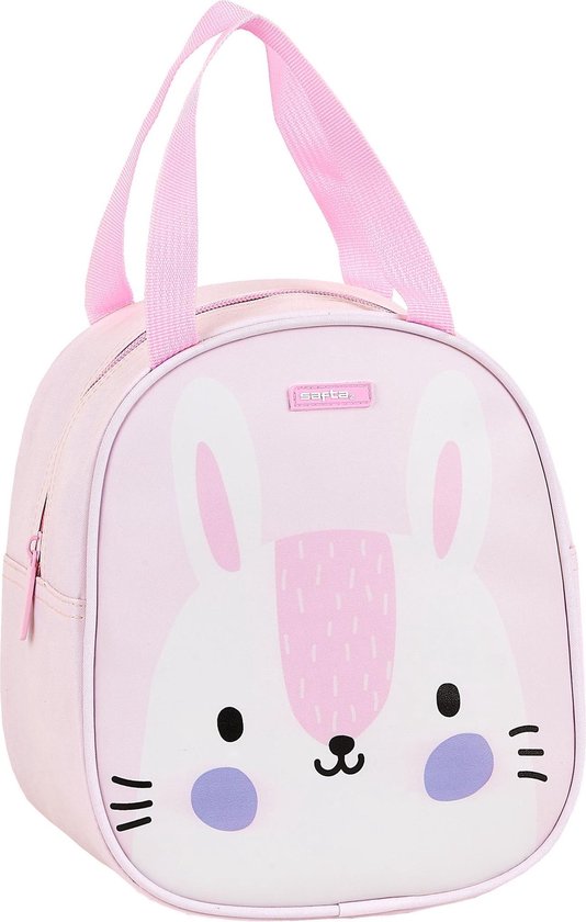 Animal Pictures Konijn - Koeltasje - 19 x 14 x 22 cm - Roze van Animal Pictures