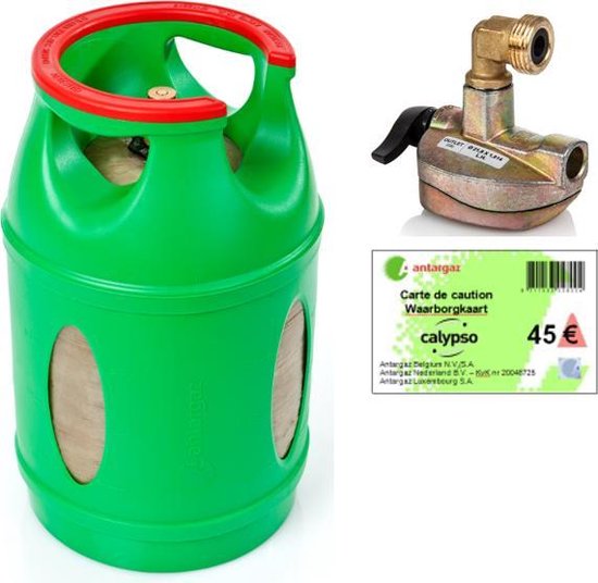 Antargaz Calypso 8 kg inclusief adapter van Antargaz