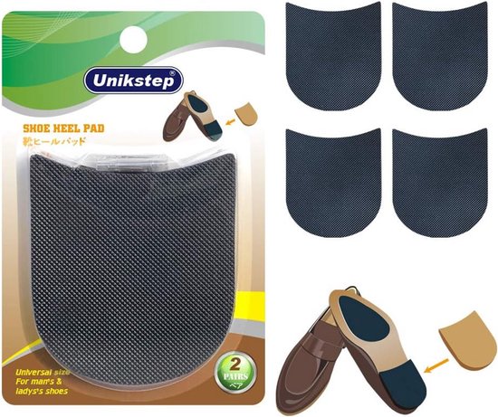 Anti-Slip Schoen Hakken Reparatie Set 4 Stuks met Bevestigingsmateriaal 3.5mm Dik van Merkloos