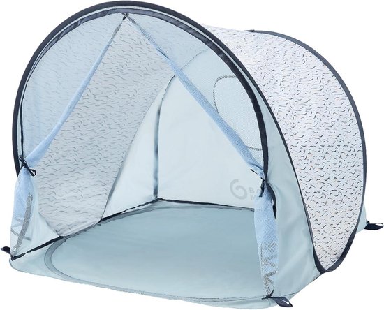 Anti-UV Tent Hoge Bescherming 50+ Blue Waves voor Babymoov - Buiten spelen met bescherming van Babymoov