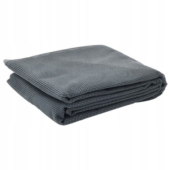 Antraciet Kampeermat 5,5x2,5m - Duurzaam Polyester/PVC