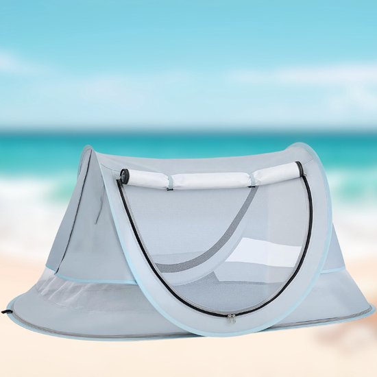 ApexArte® Strandtent UV Bescherming - Strandtent Baby Pop Up - Strandtentje Extra Licht –Lichtgroen