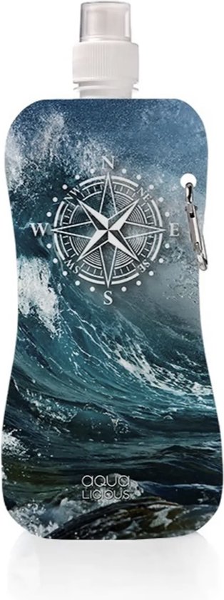 Aqua Licious - Compass waterzak - 450 ml  festival van Aqua Licious