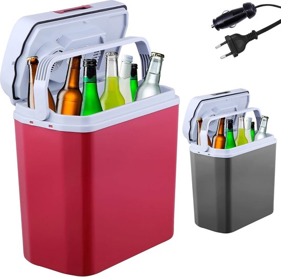 AREBOS Koelbox - Koelbox Elektrisch 12V 230 Volt - Koelbox Auto - 20 L van AREBOS