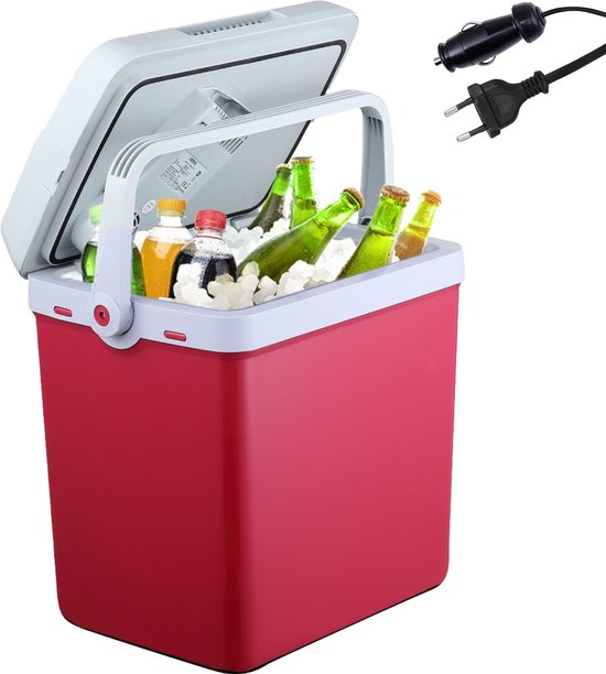 AREBOS Koelbox - Koelbox Elektrisch 12V 230 Volt - Koelbox Auto - 25L van AREBOS