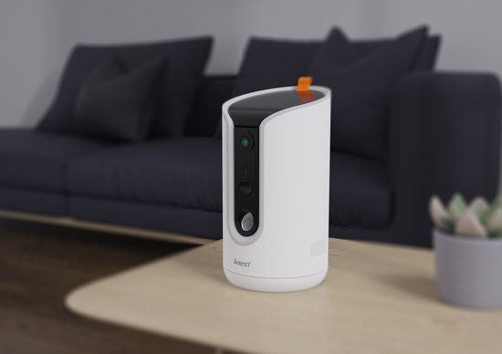 Arenti Petcam1 3MP Wifi Huisdiercamera Voor Hond Of Kat - Uniek - Schiet Brokjes - Petfeeder - Dual-Band Wifi - Amazon's Bestseller van Arenti