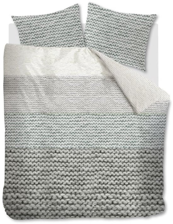 Ariadne at Home Mixed dekbedovertrek - Lits-Jumeaux - 240x200/220 - Groen van Merkloos