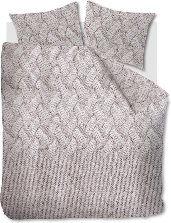 Ariadne at Home Wool dekbedovertrek - Eenpersoons - 140x200/220 - Gebroken wit