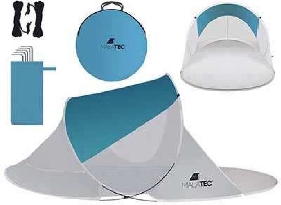 Ariko Pop up Beach Tent - Strand Tent - Opvouwbaar - 220 x 120 x 90 van Ariko