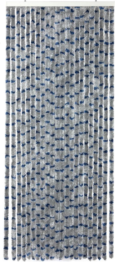 Arisol Vliegengordijn - Caravan - 'kattenstaart' - 185x56 Cm - Grijs/blauw van Arisol