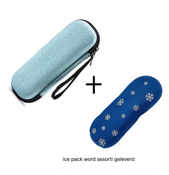 @ Lu’s Today™ – Basic Medical Essentials – Insuline Koeltas – Inclusief Coolpack – Groen Gemêleerd – Compact & Reisklaar
