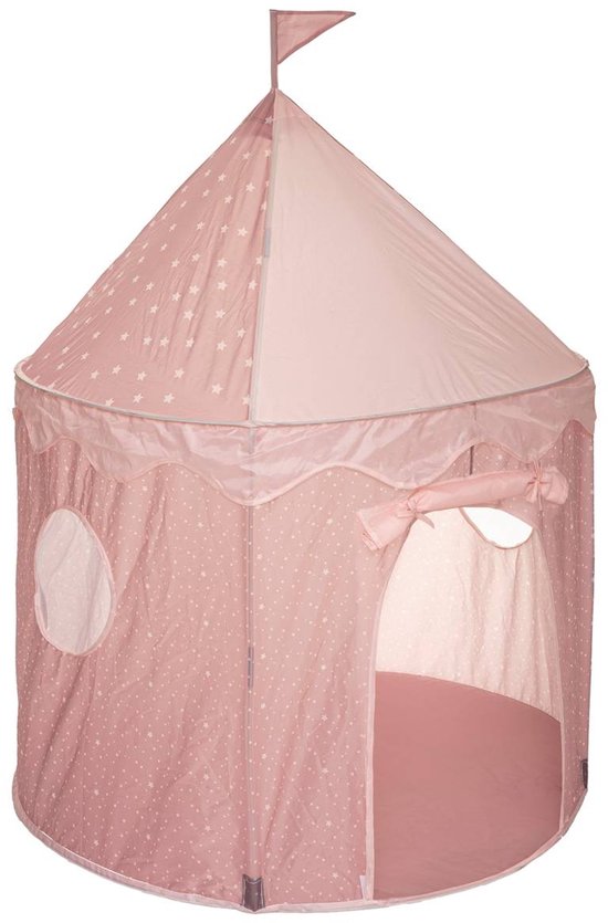 Atmosphera - Speeltent - Pop Up Tent - Kasteel - Roze - 135 cm