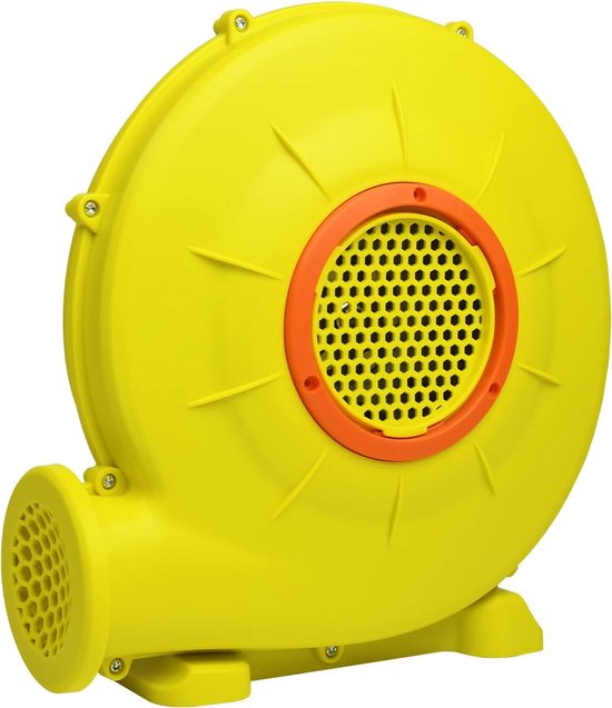 Aufun Elektrische springkussenblazer - 350 W - radiale ventilator - 220-240 V - draagbaar - met handvat - voor springkussen, waterglijbaan, opblaasbare artikelen